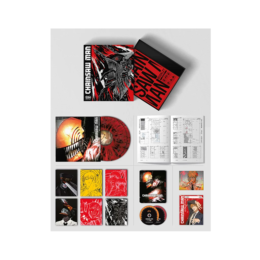 Chainsaw Man - Staffel 1 - Steelbook & Vinyl - Collectors Edition (DVD)